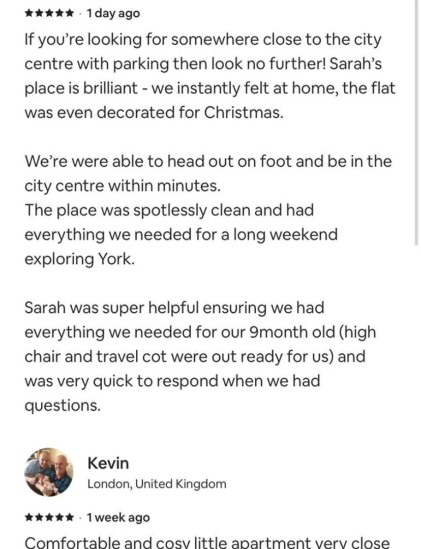 Clement House, York, Free Ev And Parking Apartment